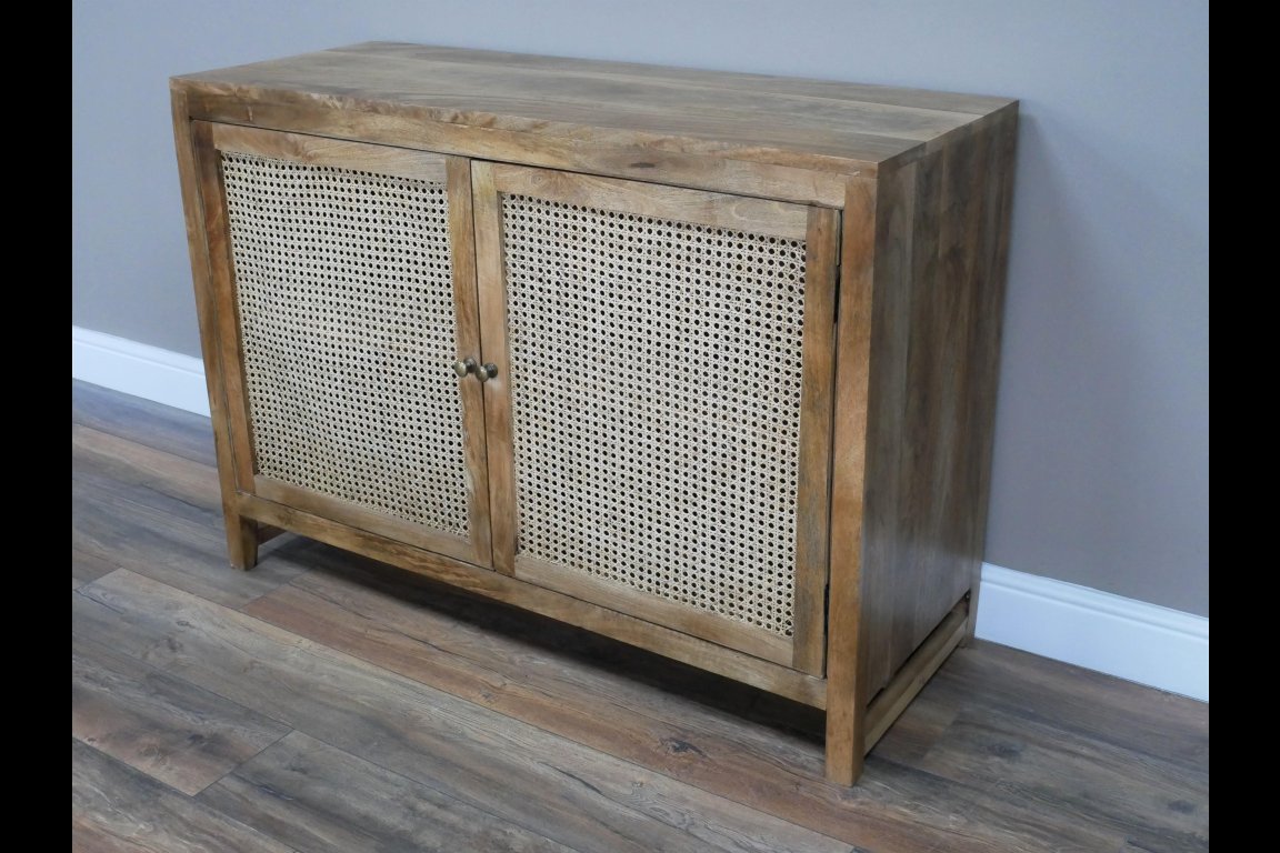 Rattan Storage Cabinet