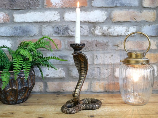 Cobra Candle Holder
