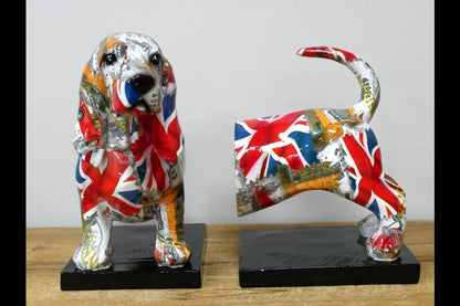 British Dog Bookends