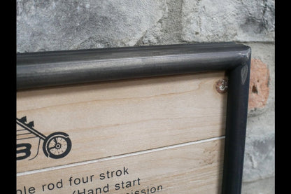Motorbike Clock