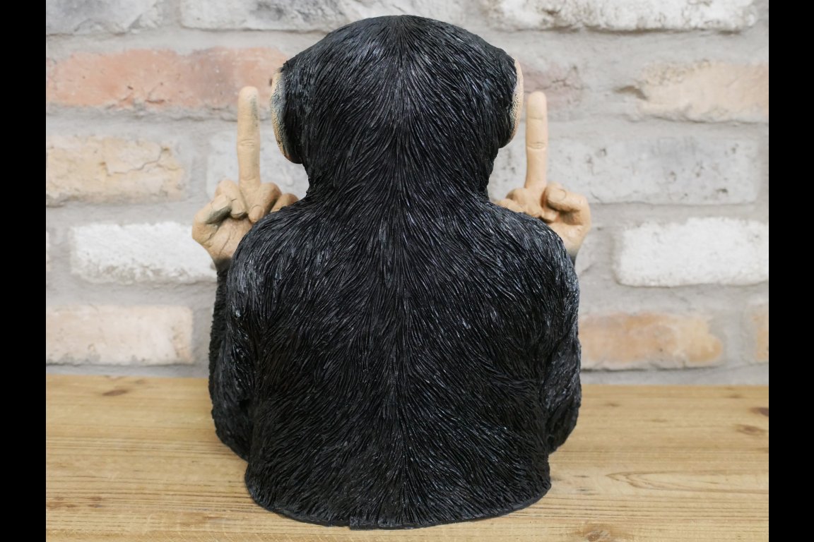 Up Yours Monkey Headphone Holder