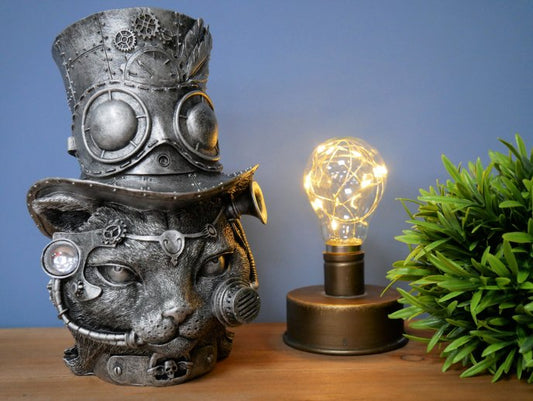 Steampunk Cat Head