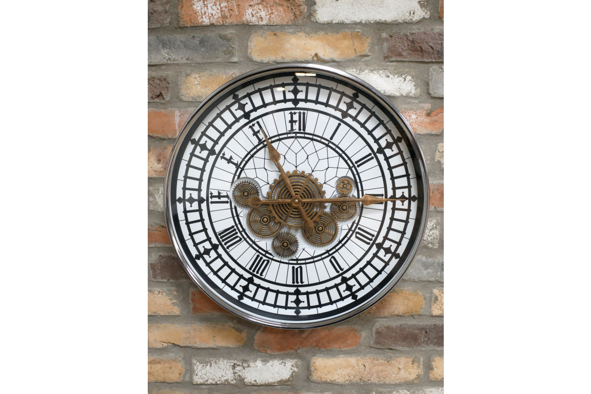 Clock With Cogs