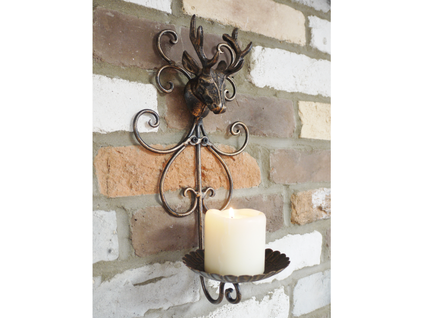 Stag Candle Holder