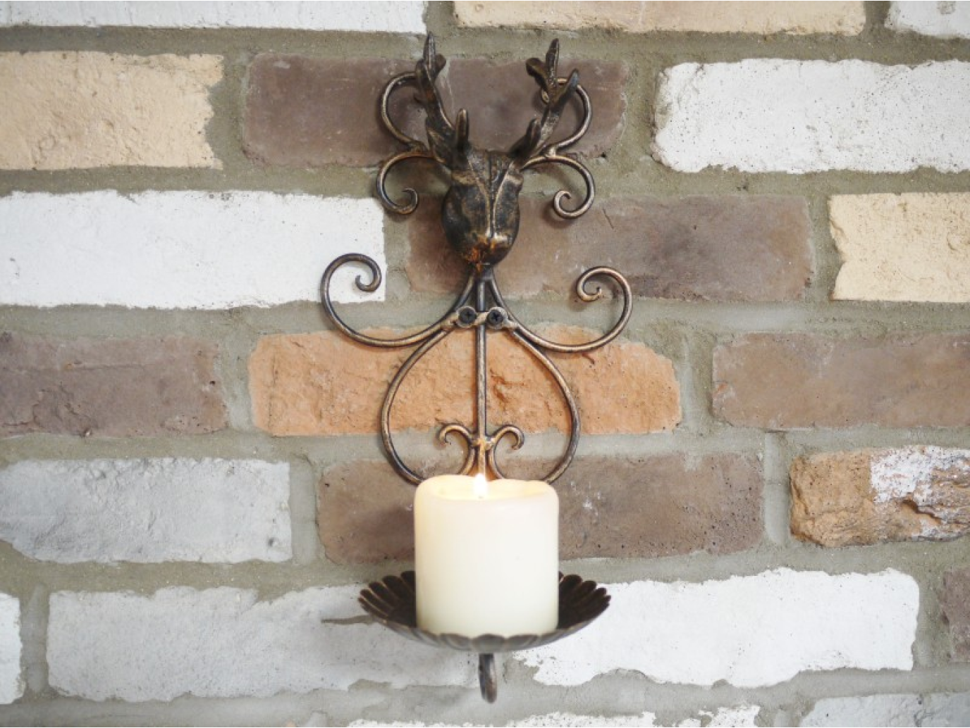 Stag Candle Holder