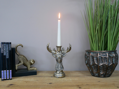 Stag Candle Holder