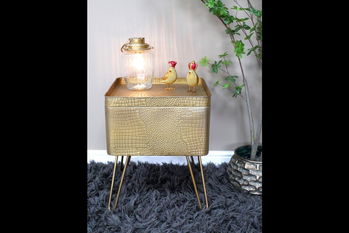 Side Table With Storage