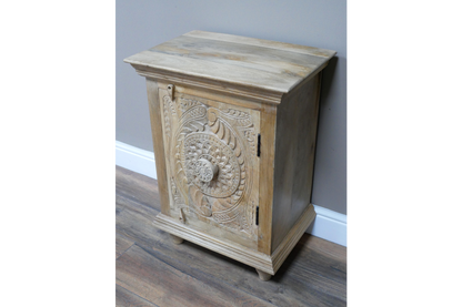Carved Storage Cabinet