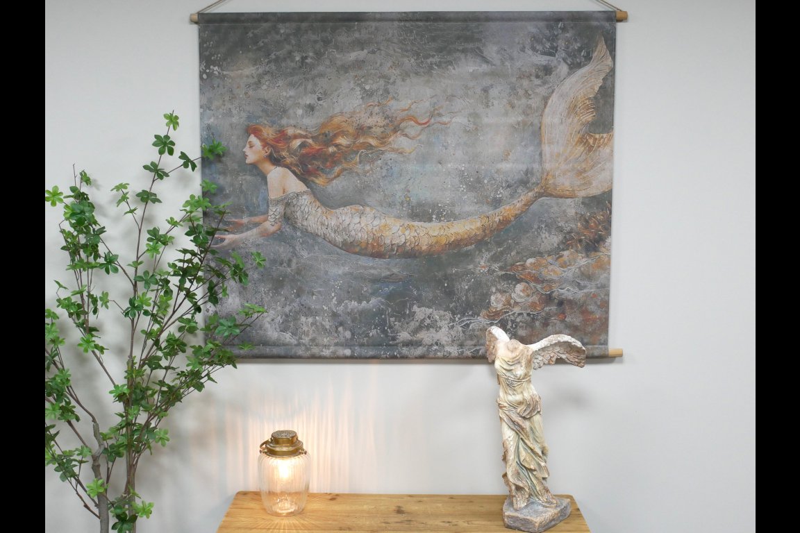 Canvas Wall Art - Mermaid