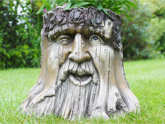 Tree Stump Planter