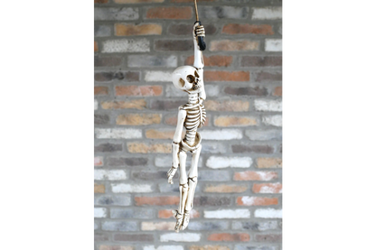 Skeleton With Flying Umbrella