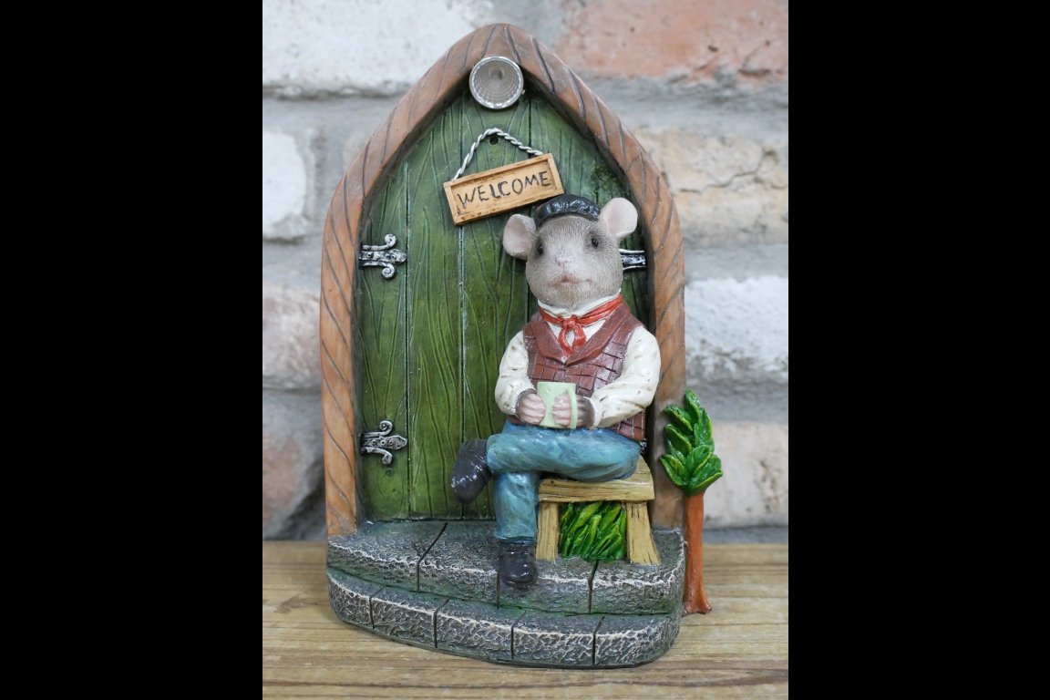 Mouse Door - Solar Light