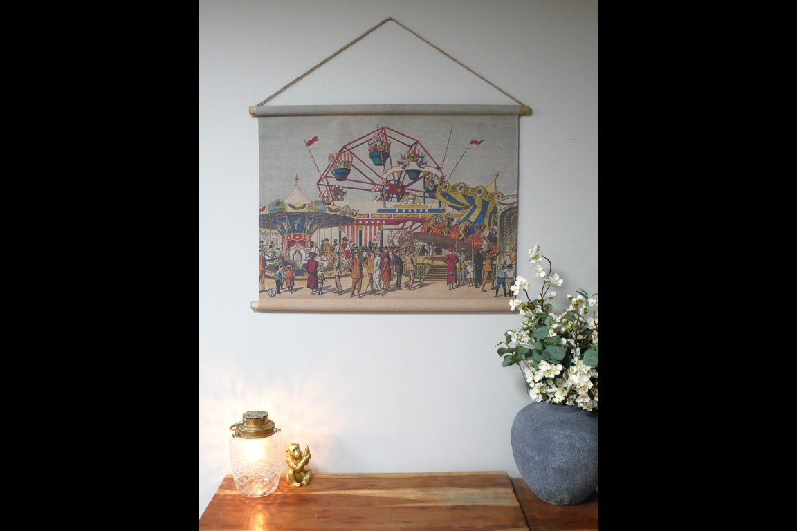 Canvas Wall Art - Big Wheel