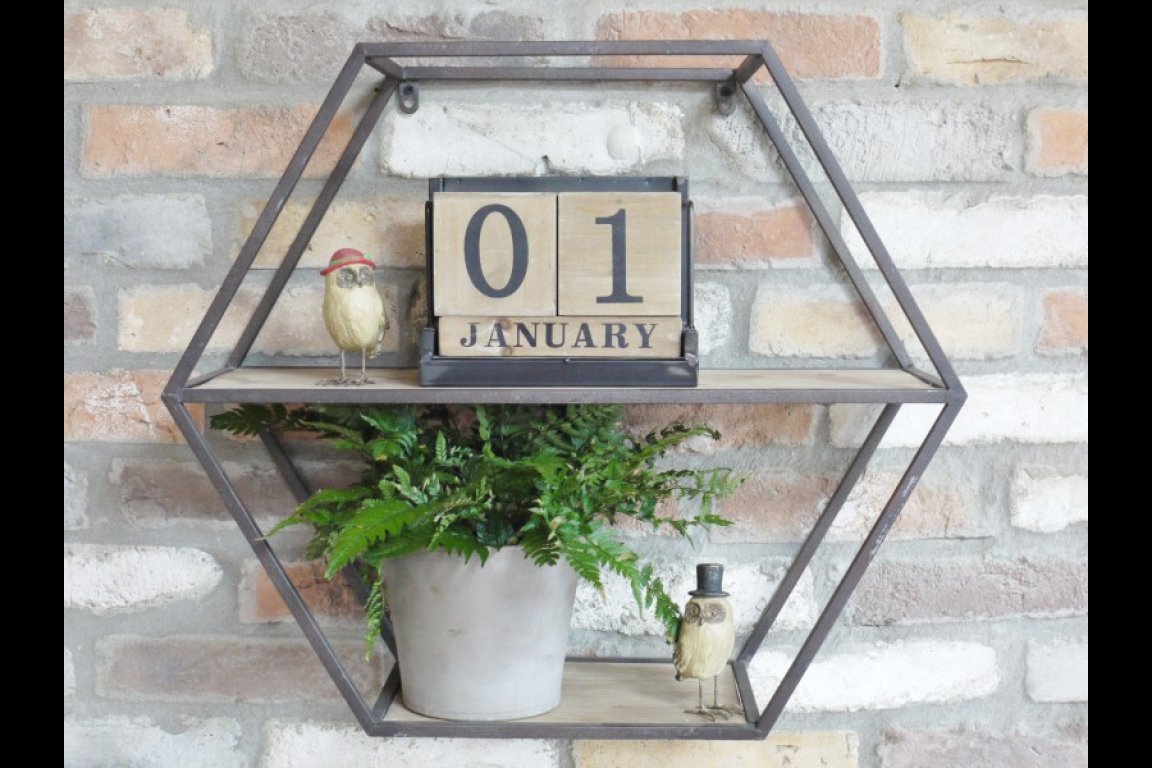 Hexagonal Shelves