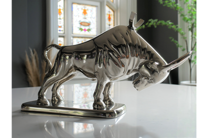 Bull Bottle Holder With Base