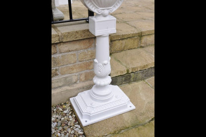 Aluminium Post Box White