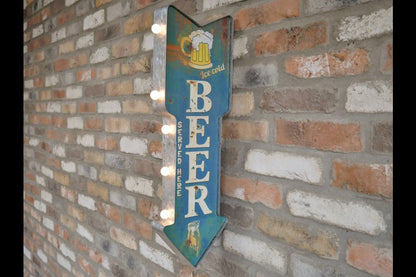 Beer Light Up Sign