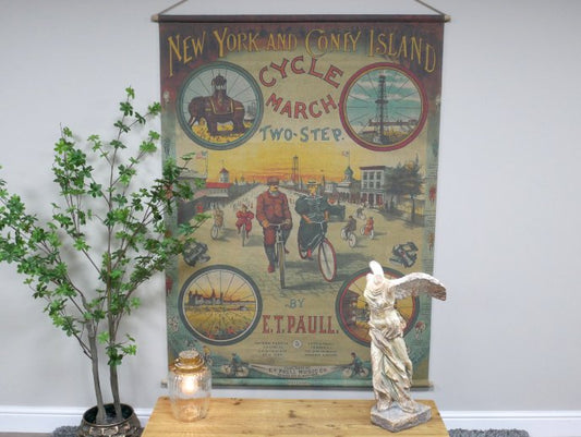 canvas Wall Art - Cycle March