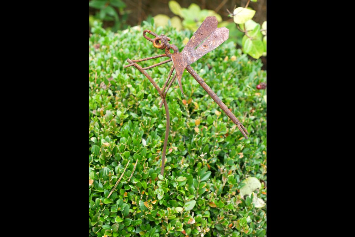Rusty Dragonfly Stake
