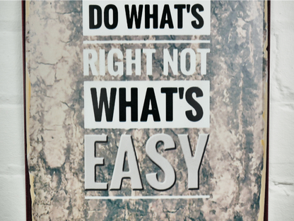Sign (Do Whats Right)
