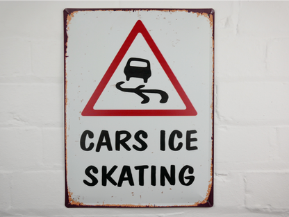 Sign (Cars Ice Skating)