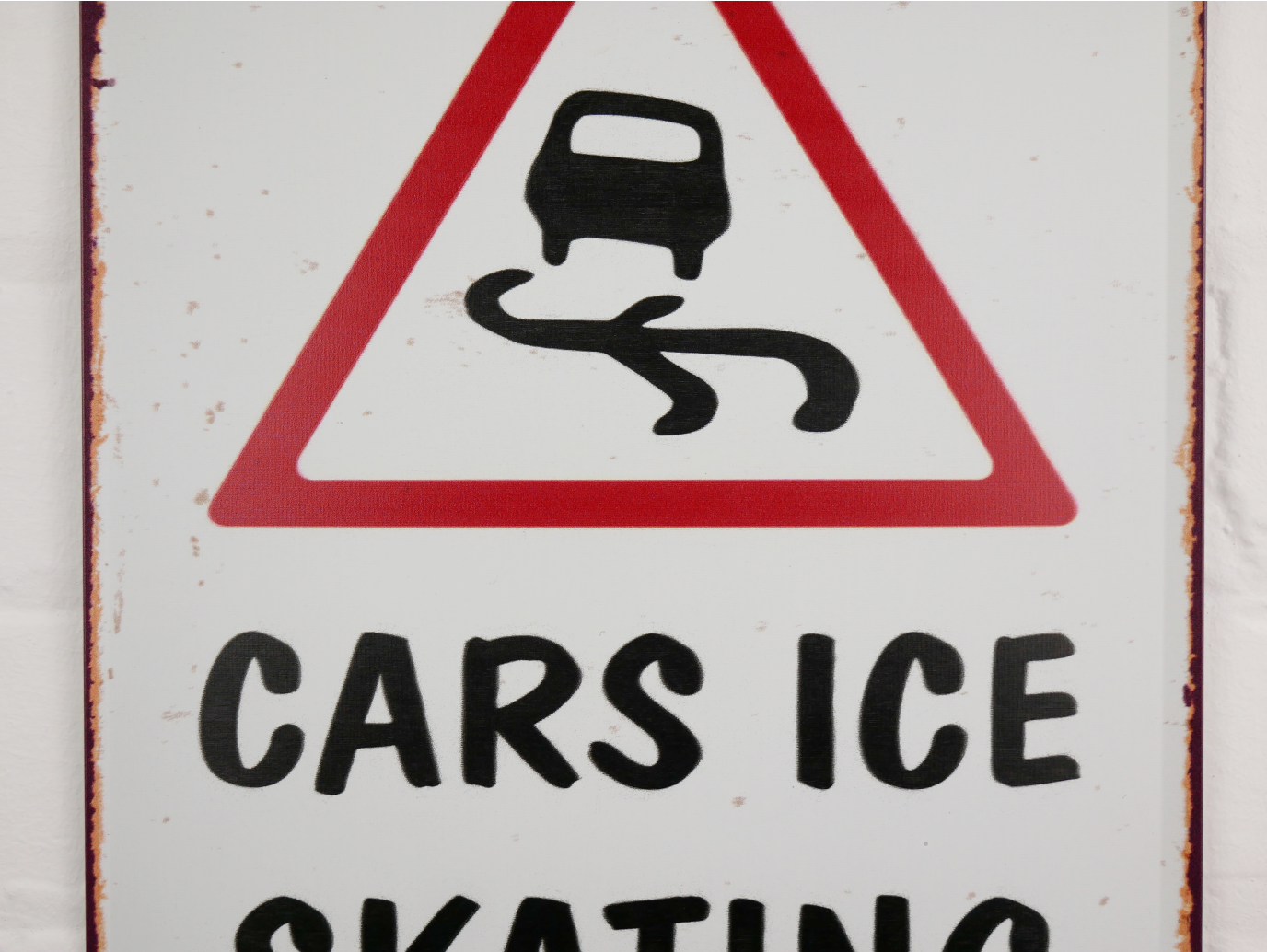 Sign (Cars Ice Skating)