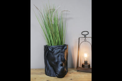 Rhino Head Planter