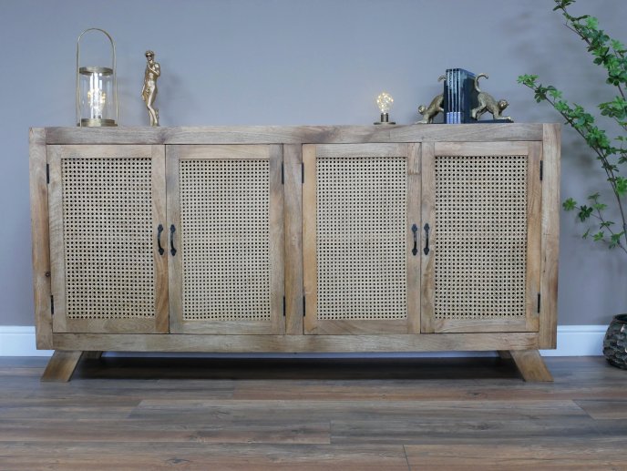 Rattan Large Sideboard