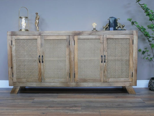 Rattan Large Sideboard