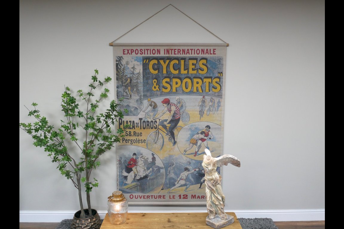 Canvas Wall Art - Cycle Sports