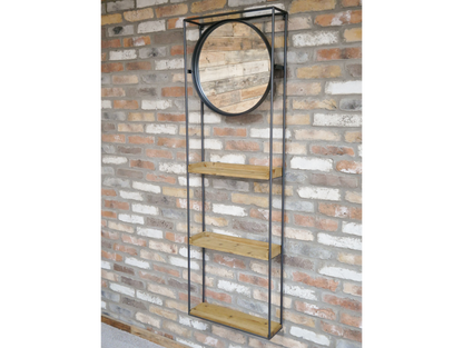 Industrial Wall Unit with mirror