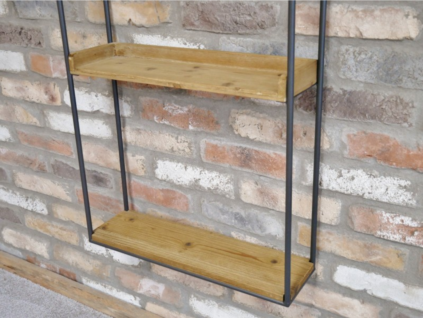 Industrial Wall Unit with mirror