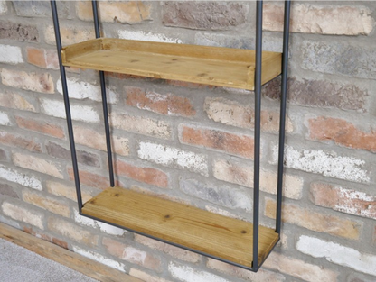 Industrial Wall Unit with mirror