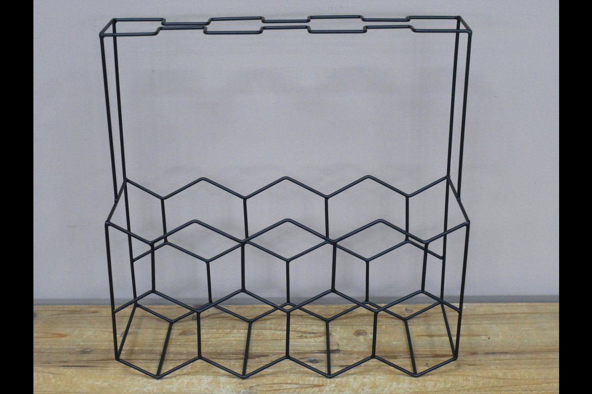 Wine Bottle & Glasses Holder