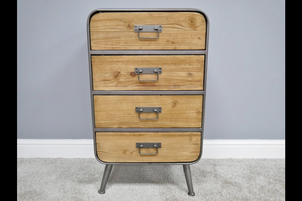 Large Retro Industrial Cabinet