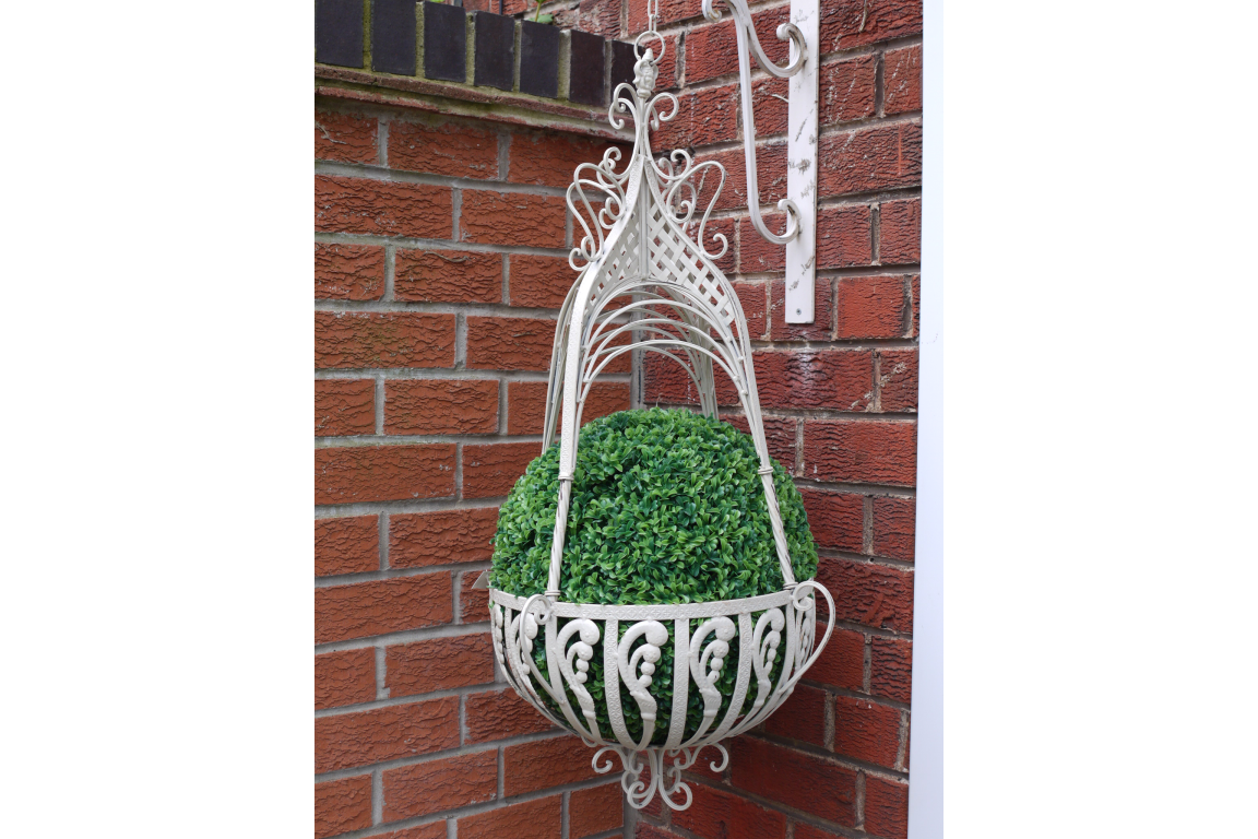 Large Hanging Basket (Cream)