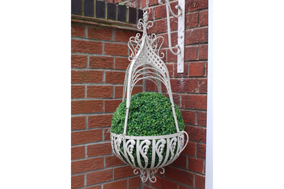 Large Hanging Basket (Cream)