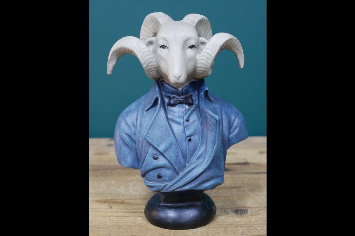 Goat Bust