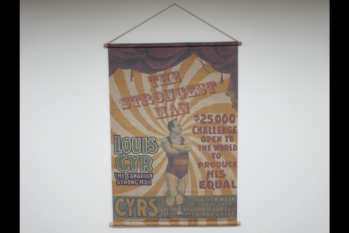 Canvas Wall Art - Strong Man