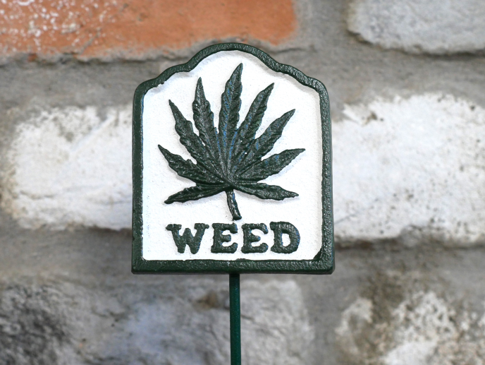 Herb Sign (Weed)