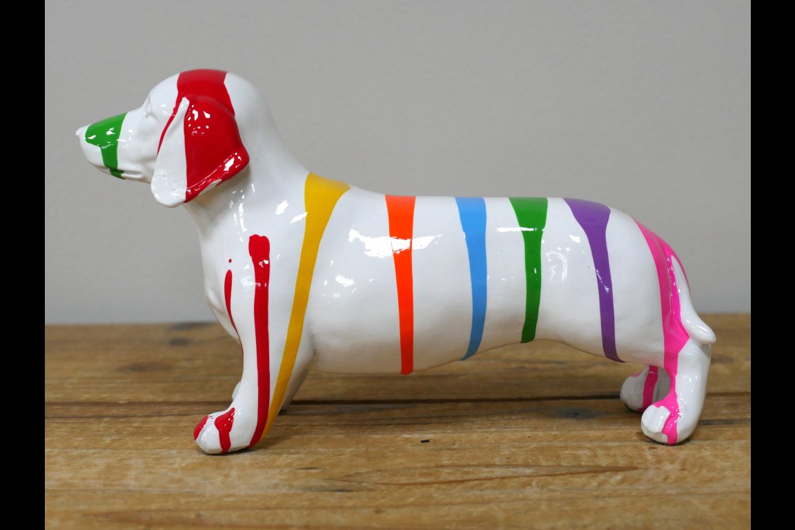 Dog With Stripes