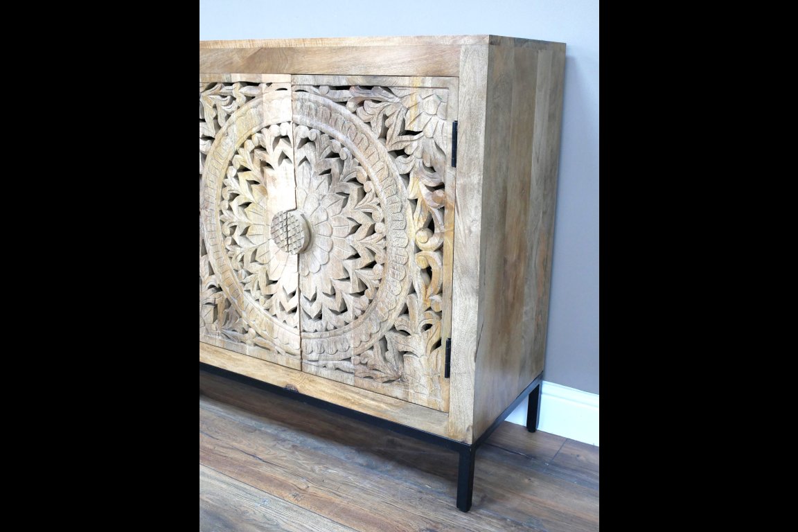Large Carved Sideboard