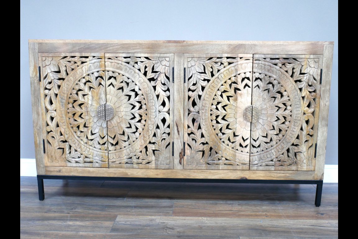 Large Carved Sideboard