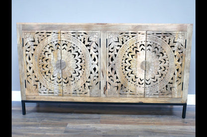 Large Carved Sideboard