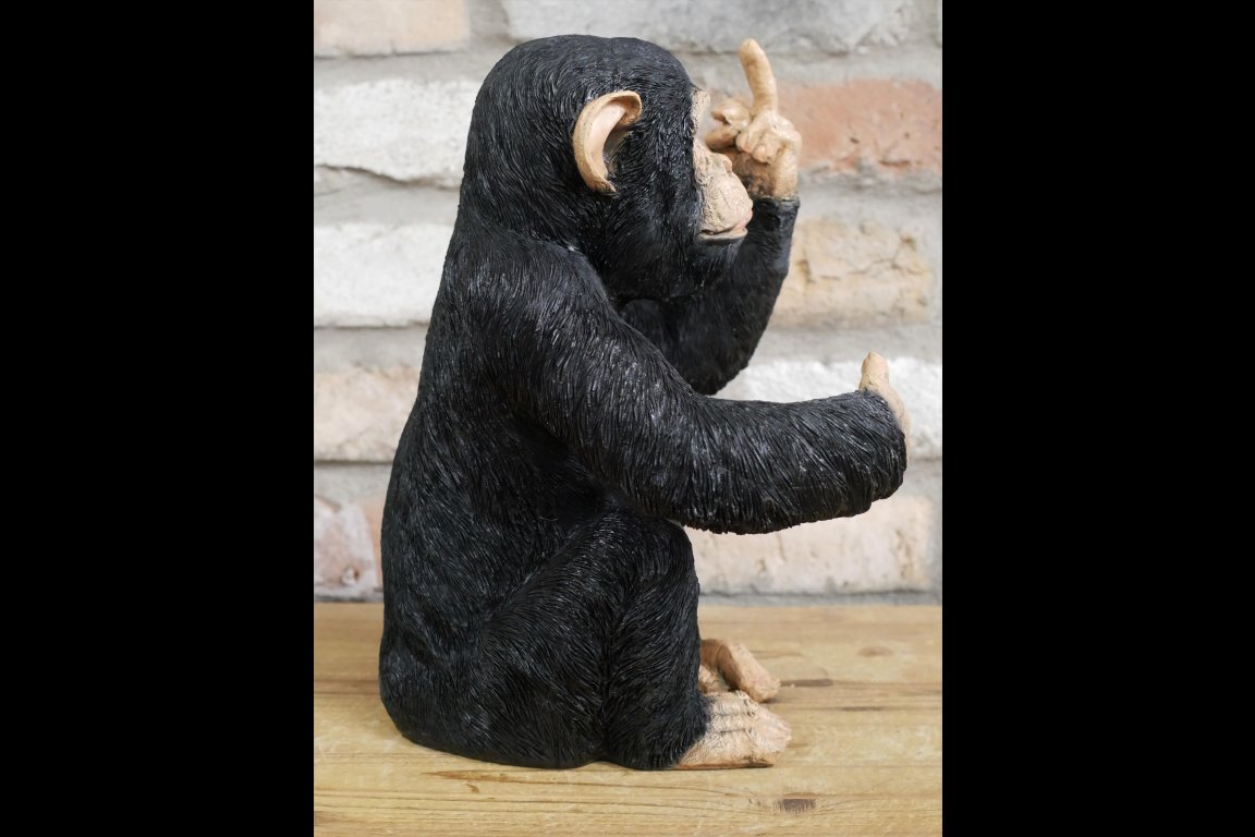 Up Yours Monkey Wine Holder