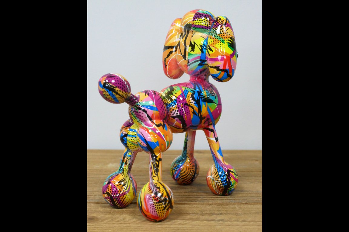 Multi Colour Poodle - Large