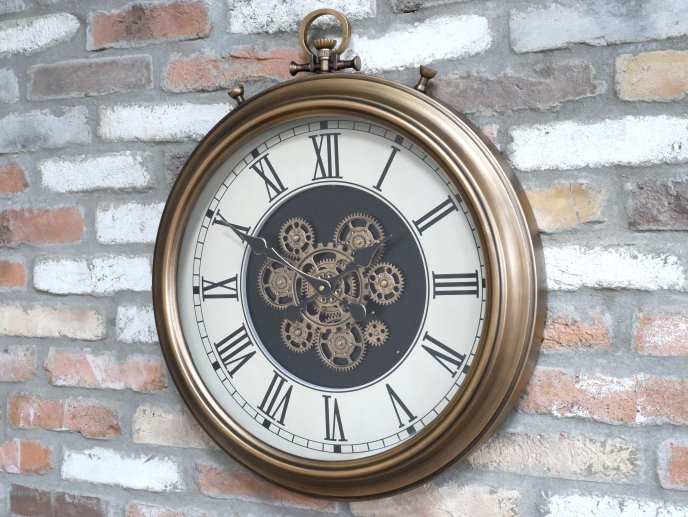 Clock With Cogs