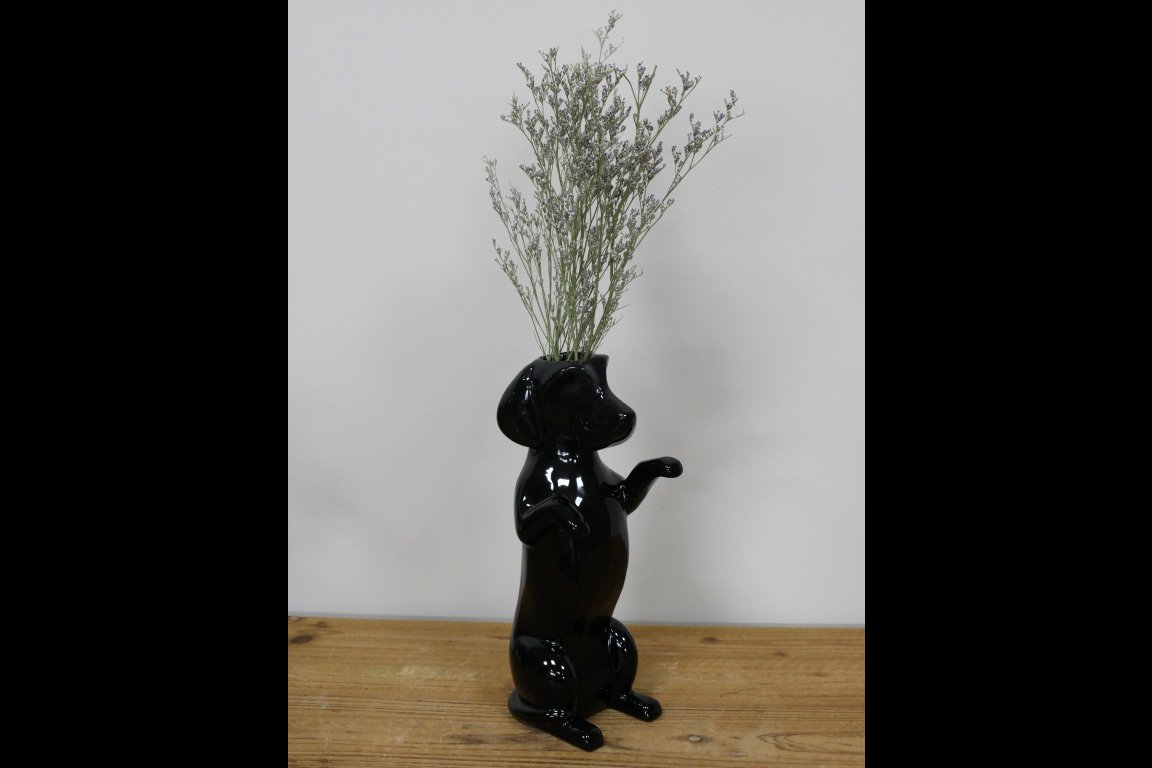 Sausage Dog Vase