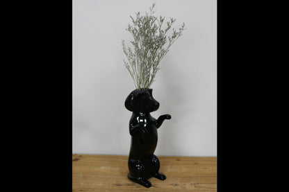 Sausage Dog Vase