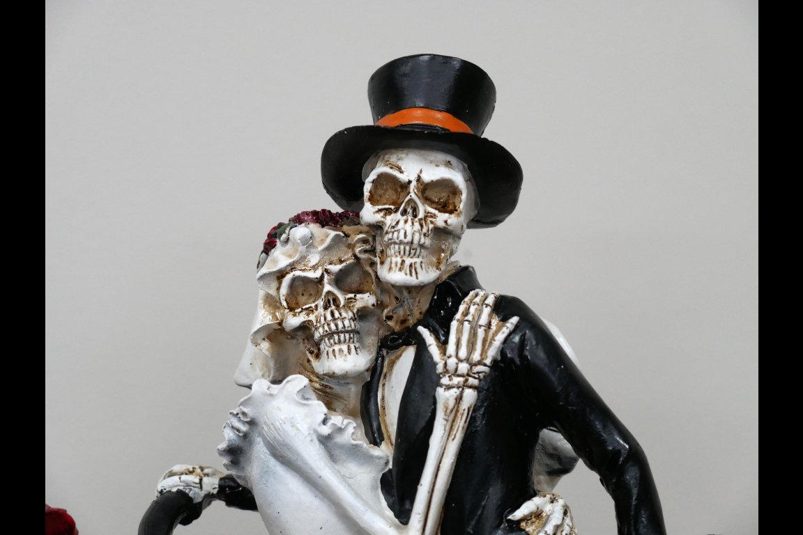 Skeletons On Bike